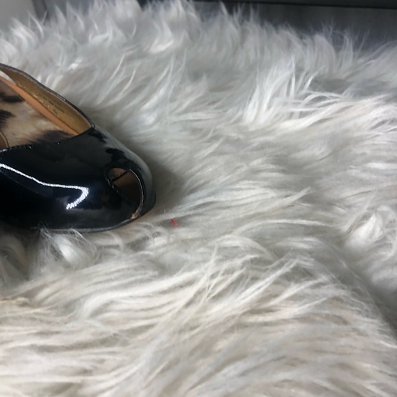 Sam edelman petra patent leather black sling back heels - Picture 4 of 7